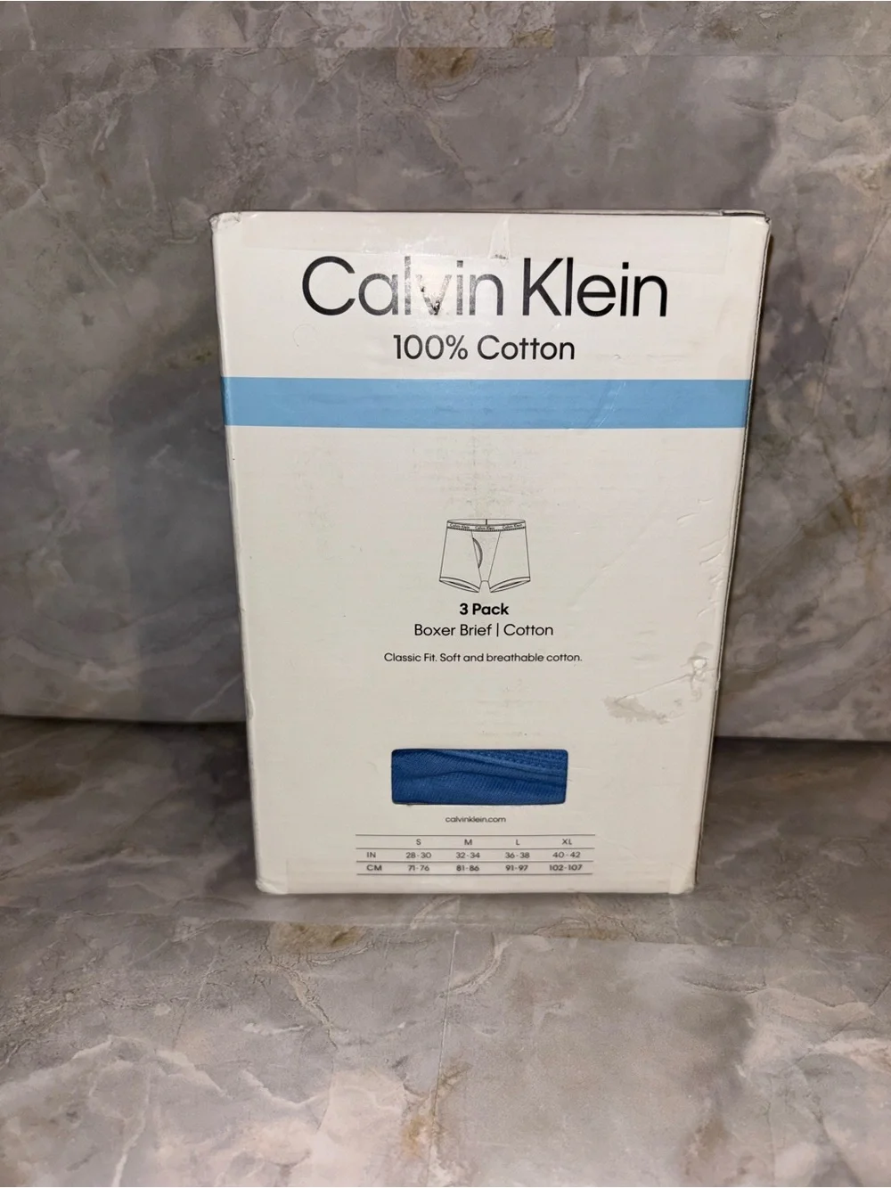 Calvin Klein 3-Pack Boxer Briefs Classic fit